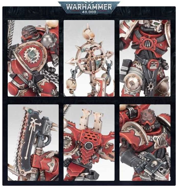 Games Workshop Warhammer 40,000 - World Eaters: Khorne Berzerkers