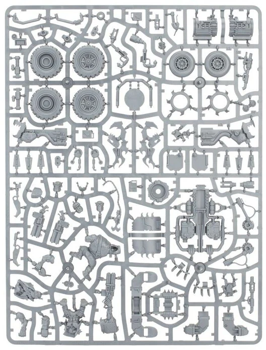 Games Workshop Warhammer 40k Orkų greito puolimo rinkinys: Deffkoptos ir Buggy