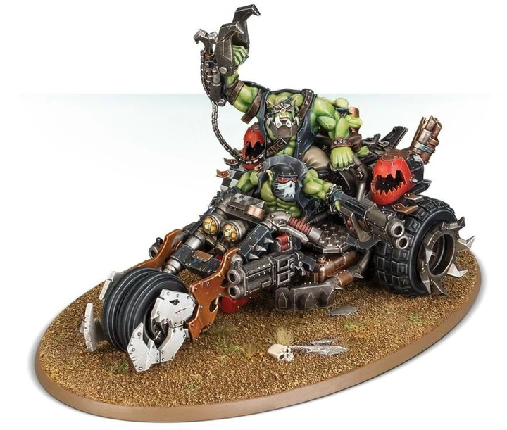 Games Workshop Warhammer 40k Orkų greito puolimo rinkinys: Deffkoptos ir Buggy