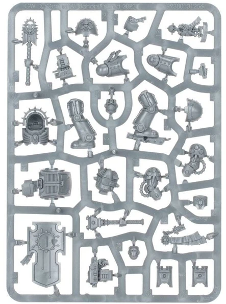 Games Workshop Warhammer 40k Space Marines Chaplain in Terminator Armour 48-91