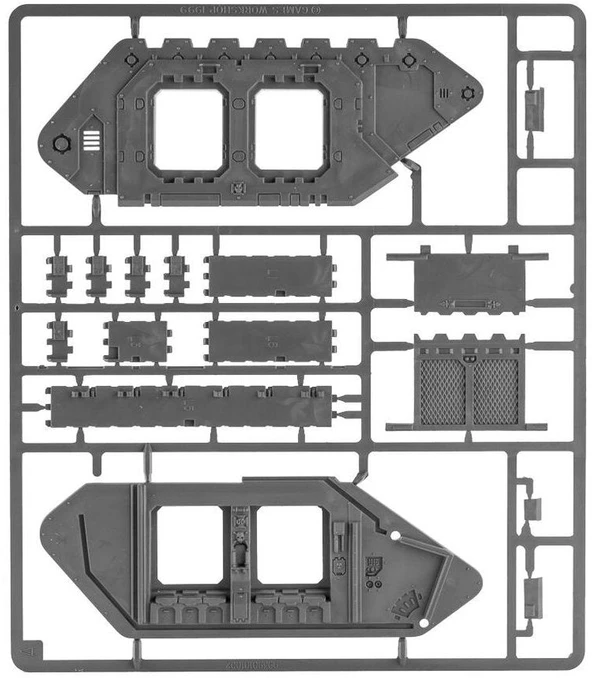 Games Workshop Warhammer 40k Space Marines Land Raider Crusader/Redeemer tankas 48-30