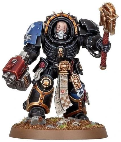 Games Workshop Warhammer 40k Space Marines Chaplain in Terminator Armour 48-91