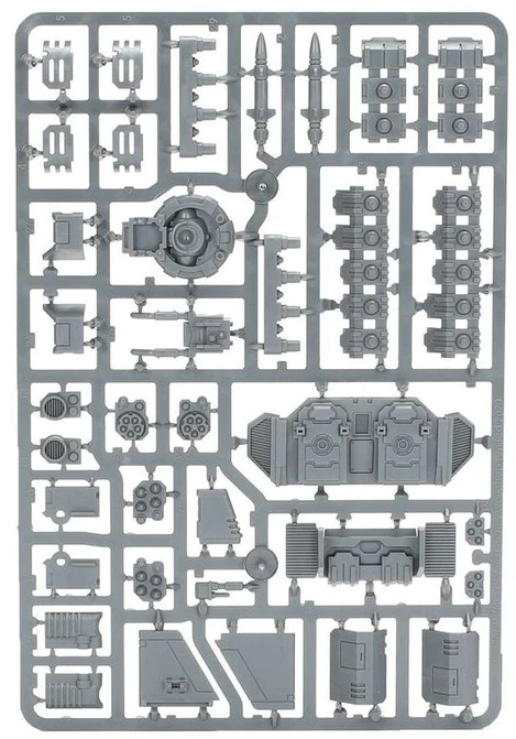 Games Workshop Warhammer 40k Space Marines Storm Speeder Hailstrike modelis 48-45