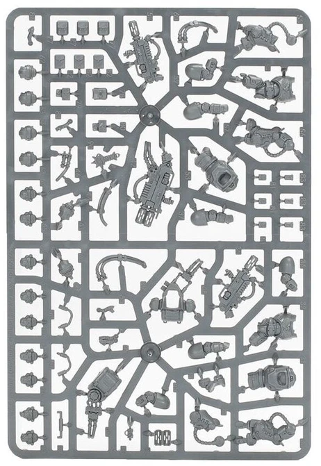 Games Workshop Warhammer 40k Space Marines Primaris Eradicators, 3 miniatiūros 48-43
