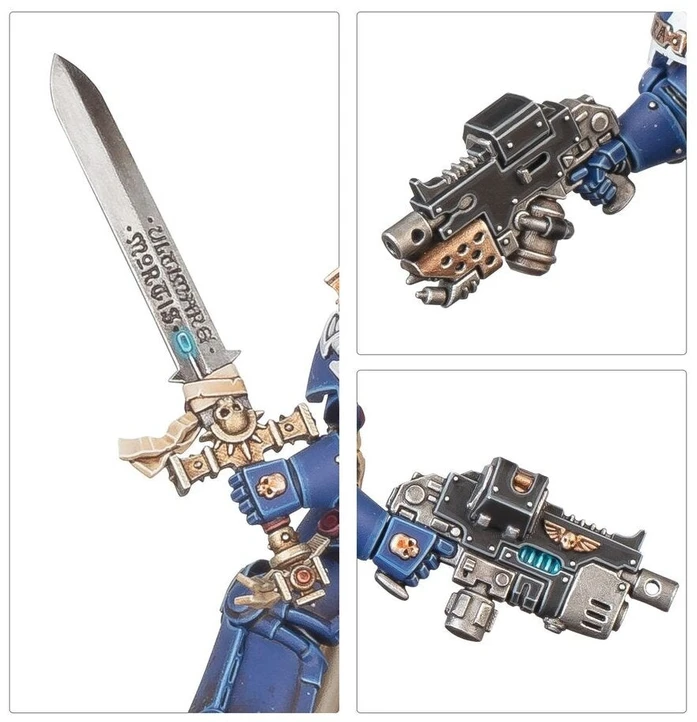Games Workshop Warhammer 40k Space Marines Captain in Terminator Armour 48-92
