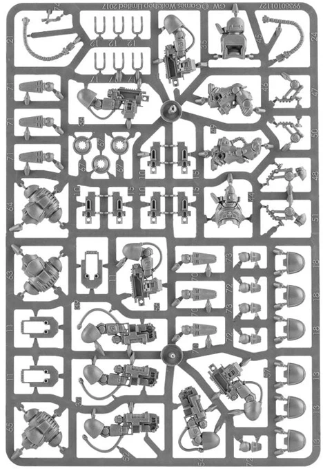 Games Workshop Warhammer 40k Space Marines Primaris Inceptors, 3 miniatiūros 48-79