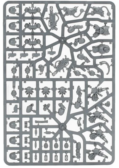 Games Workshop Warhammer 40k Space Marines Primaris Eradicators, 3 miniatiūros 48-43