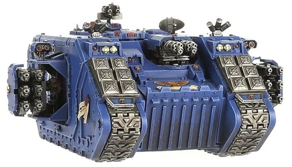 Games Workshop Warhammer 40k Space Marines Land Raider Crusader/Redeemer tankas 48-30