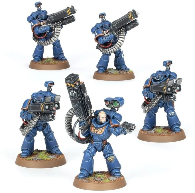 Games Workshop Warhammer 40k Space Marines Desolation Squad, 5 miniatiūros 48-74