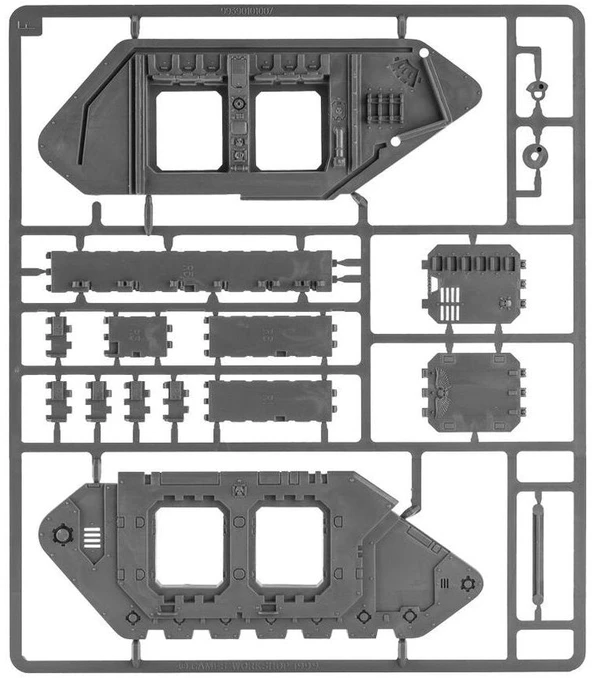 Games Workshop Warhammer 40k Space Marines Land Raider Crusader/Redeemer tankas 48-30