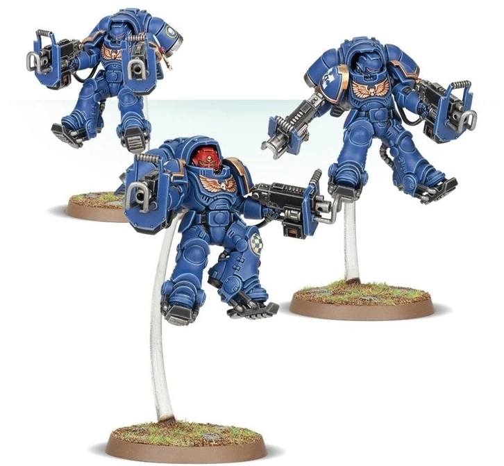 Games Workshop Warhammer 40k Space Marines Primaris Inceptors, 3 miniatiūros 48-79