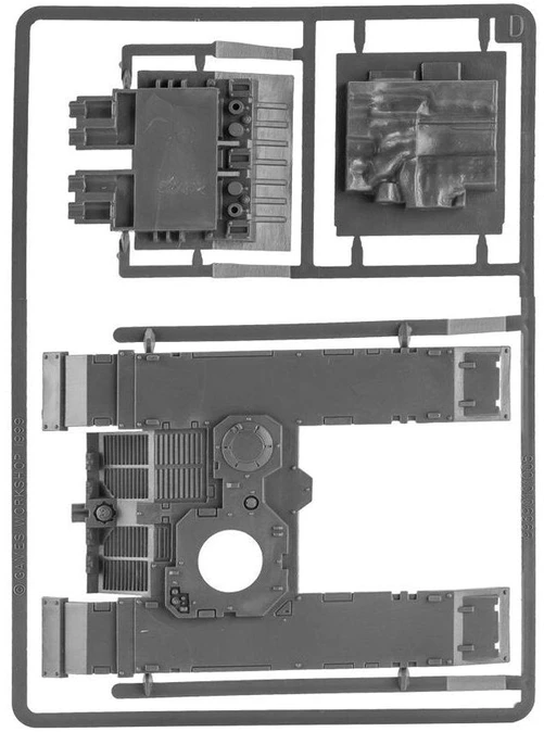 Games Workshop Warhammer 40k Space Marines Land Raider Crusader/Redeemer tankas 48-30