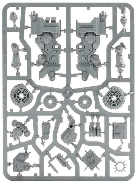 Games Workshop Warhammer 40k Space Marines Chaplain on Bike miniatiūra 48-31
