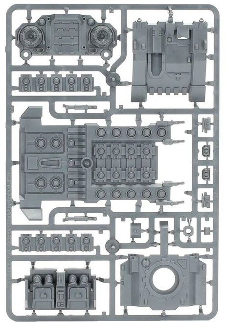 Games Workshop Warhammer 40k Space Marines Storm Speeder Hailstrike modelis 48-45