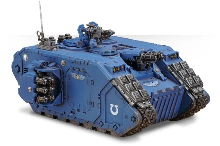 Games Workshop Warhammer 40k Space Marines Land Raider Crusader/Redeemer tankas 48-30
