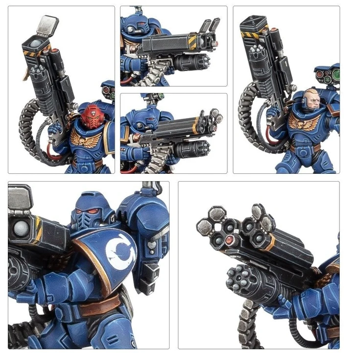 Games Workshop Warhammer 40k Space Marines Desolation Squad, 5 miniatiūros 48-74