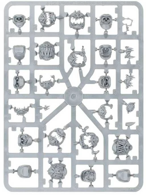 Games Workshop Warhammer Age of Sigmar: Gloomspite Gitz Squig Herd – 10+2 miniatiūrų rinkinys