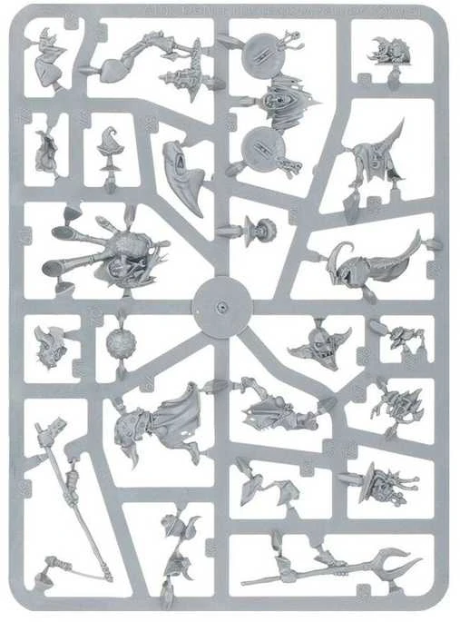 Games Workshop Warhammer Age of Sigmar: Gloomspite Gitz Squig Herd – 10+2 miniatiūrų rinkinys
