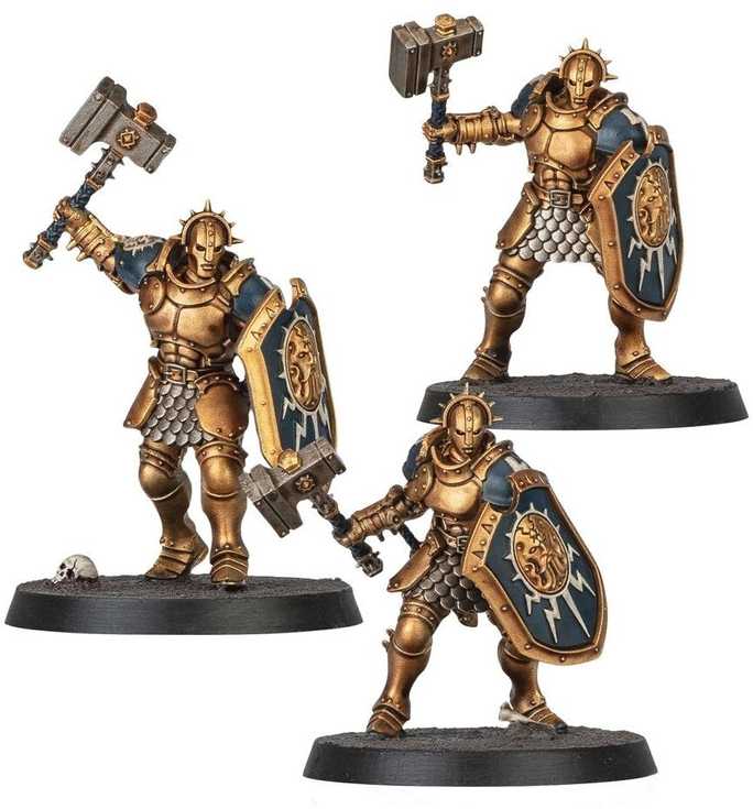 Games Workshop Warhammer Age of Sigmar Stormcast Eternals dažų ir figūrėlių rinkinys