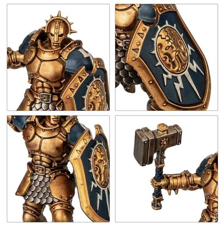 Games Workshop Warhammer Age of Sigmar Stormcast Eternals dažų ir figūrėlių rinkinys