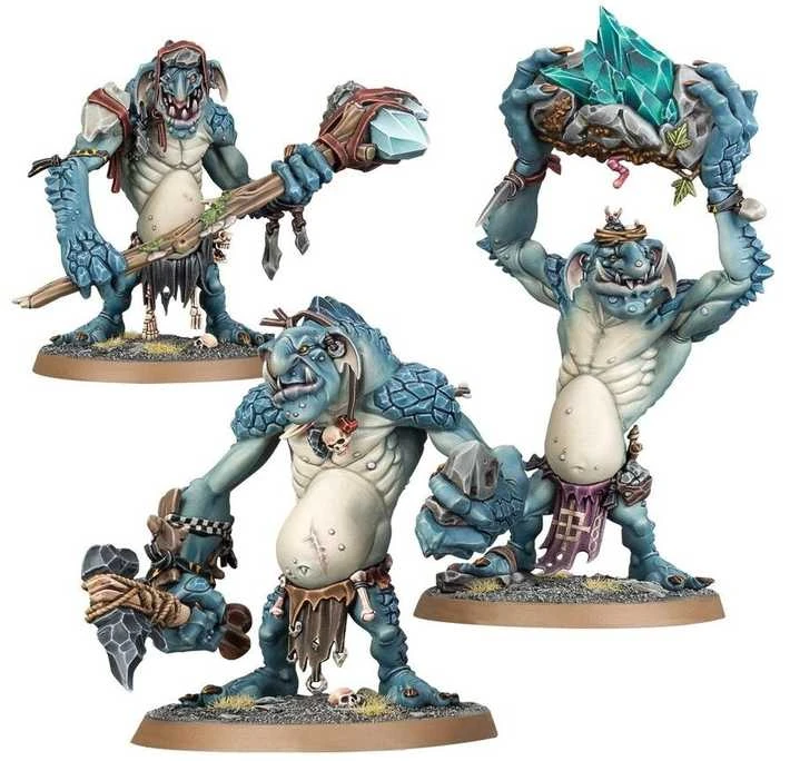 „Games Workshop“ „Warhammer Gloomspite Gitz Troggoth“ rinkinys: Trugg ir Dankhold