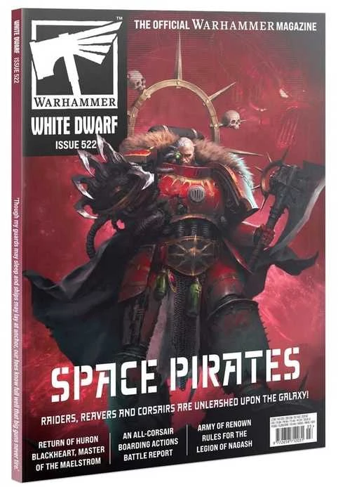 Games Workshop Warhammer žurnalas Baltas Dwarf 522 – kovo numeris