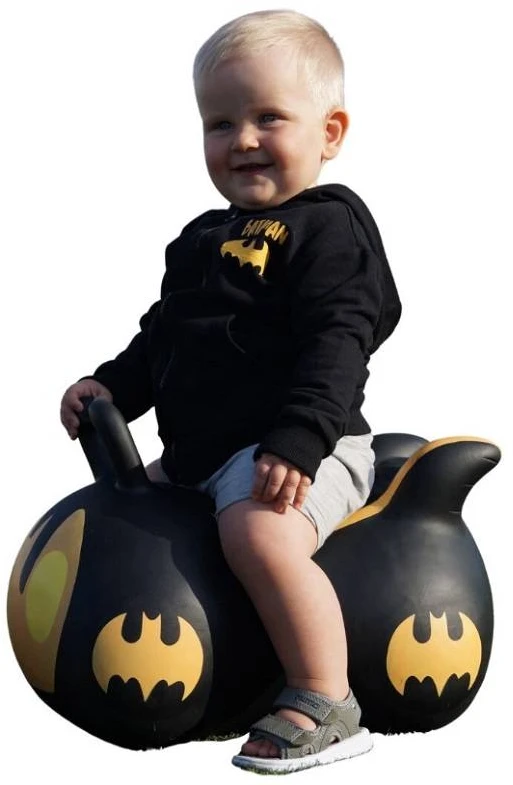 Gerard Toys Batman Batmobilio šokliukas vaikams 38 cm – guminis lavinamasis žaislas 3+