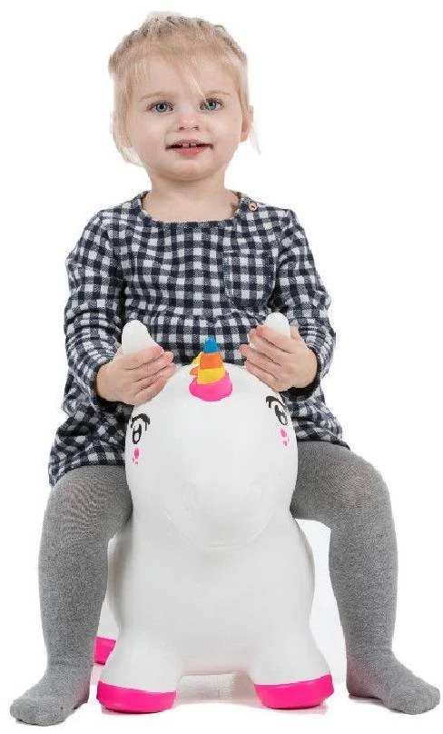 Gerard Toys Vienaragio šokliukas vaikams 58 cm su pompa, neslystantis, iki 100 kg