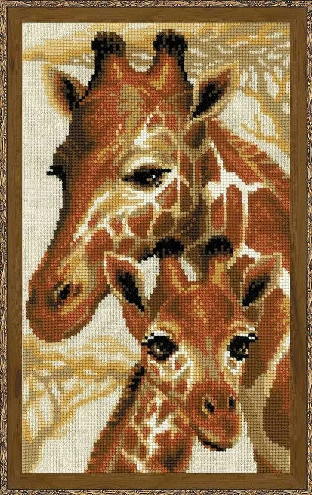 Giraffes siuvinėjimo rinkinys iš RIOLIS Nr.: 1697