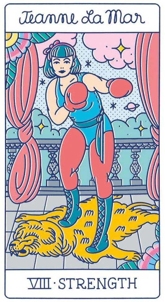 Lo Scarabeo Girl Power taro kortos – įkvepiančių moterų kaladė, 78 kortos + knygelė