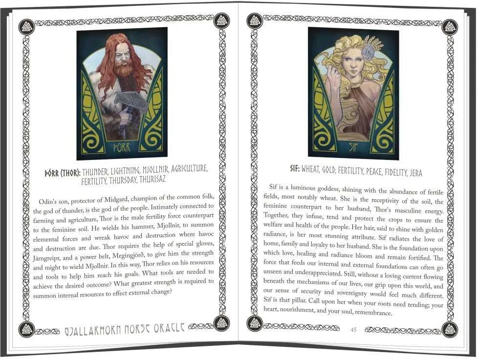 US Games Systems Gjallarhorn A Norse Oracle Kortos