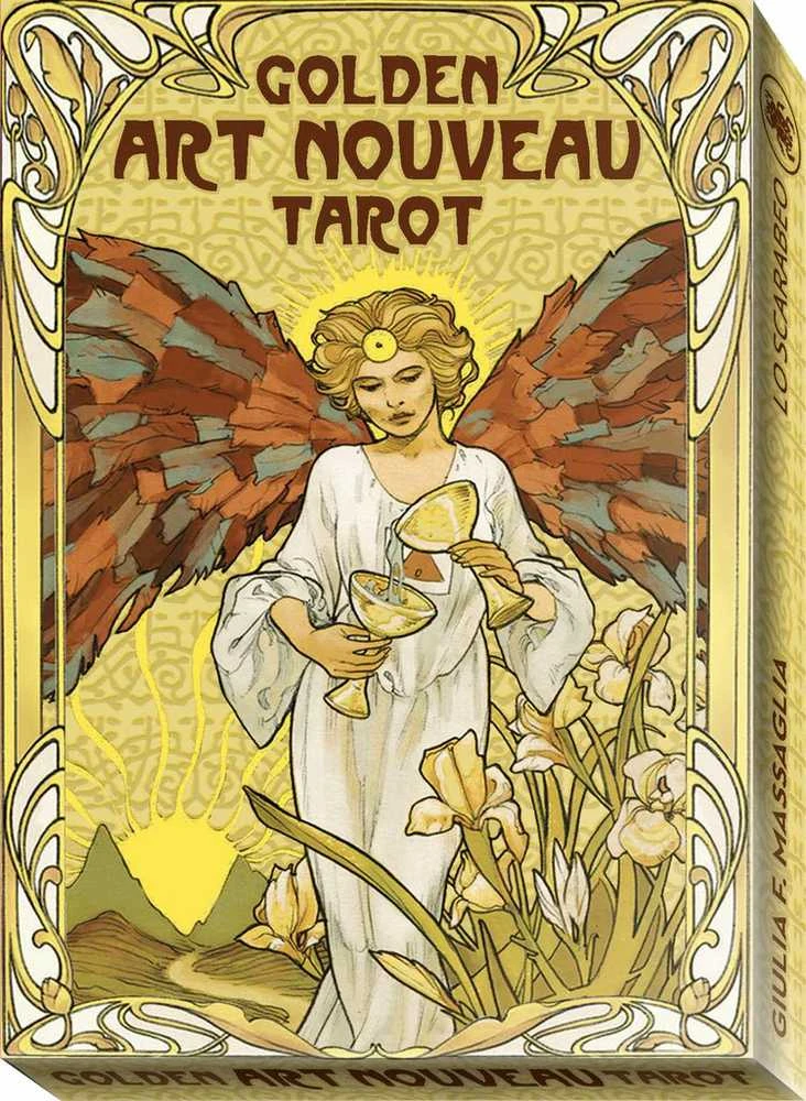Lo Scarabeo Golden Art Nouveau Tarot Grand Trumps Kortos
