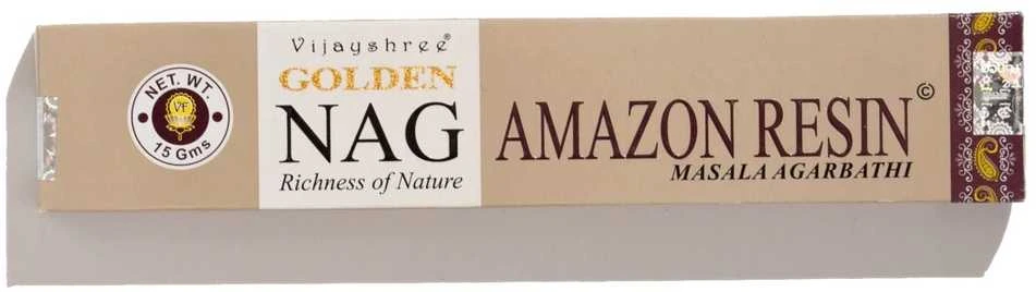 Smilkalų lazdelės Amazon Resin, Vijayshree Golden, 15g
