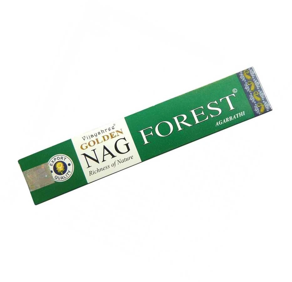 Smilkalų lazdelės NAG FOREST Golden, Vijayshree, 15g