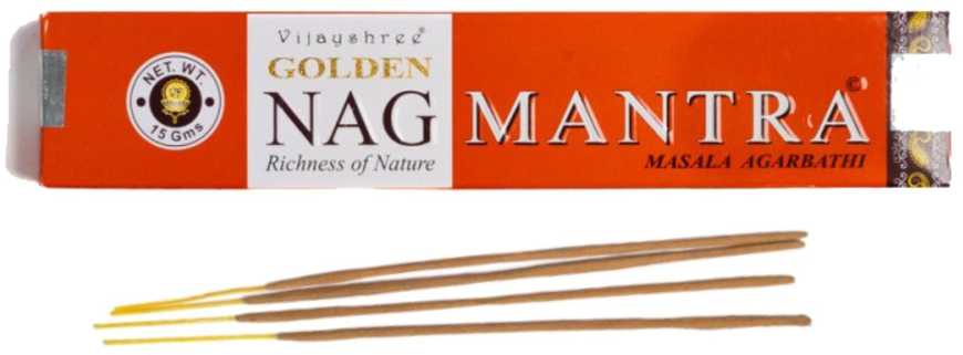 Smilkalų lazdelės Nag Mantra, Vijayshree Golden, 15g