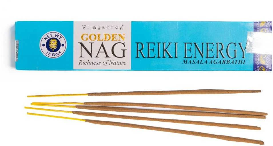 Smilkalų Lazdos - Golden Nag Reiki Energijos Smilkalai Vijayshree 15 Lazdelių