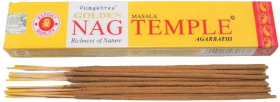 Smilkalų lazdelės Nag Temple, Vijayshree Golden, 15g