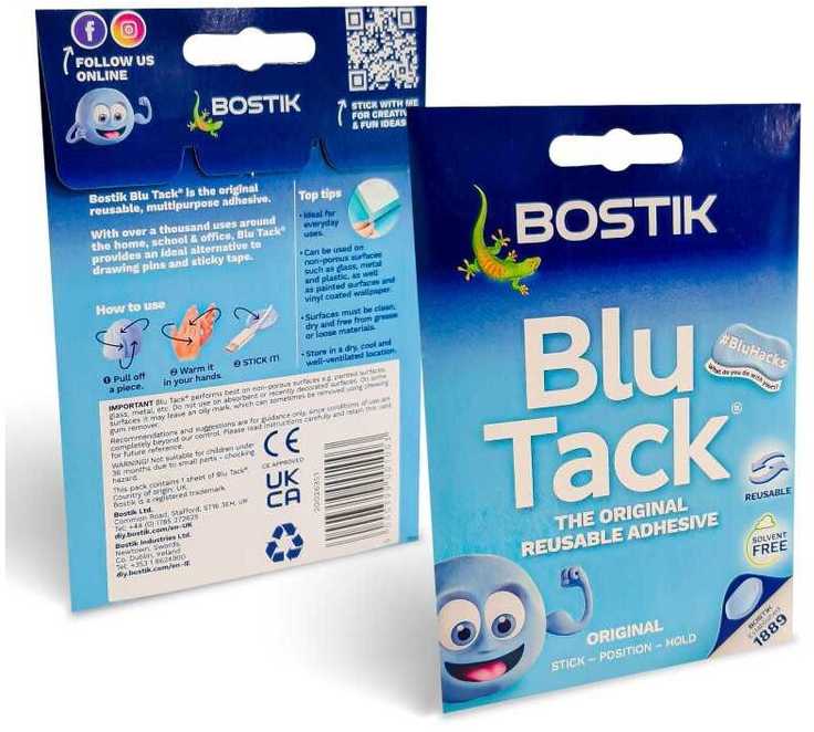 Green Stuff World Žalias Stuff World Blu Tack lipni masė 60 g – Žalias Stuff World (01003)