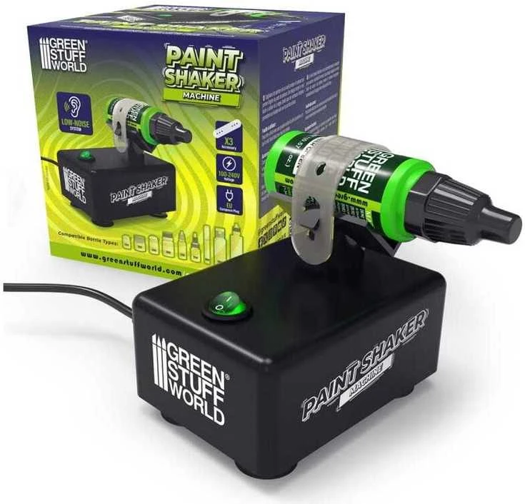 Green Stuff World Žalias Stuff World Žalias Stuff World elektrinis dažų maišytuvas miniatiūrų dažams