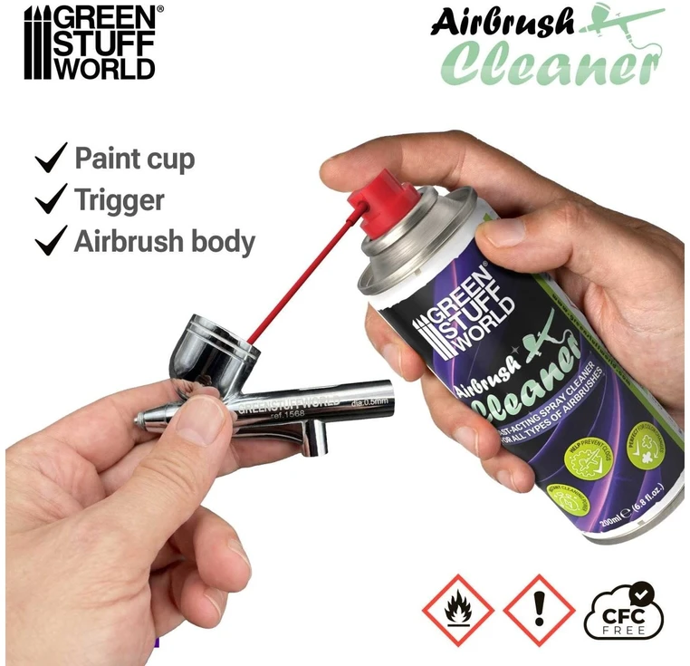 Green Stuff World Žalias Stuff World Žalias Stuff World purškiamas aerografo valiklis 200 ml 6640