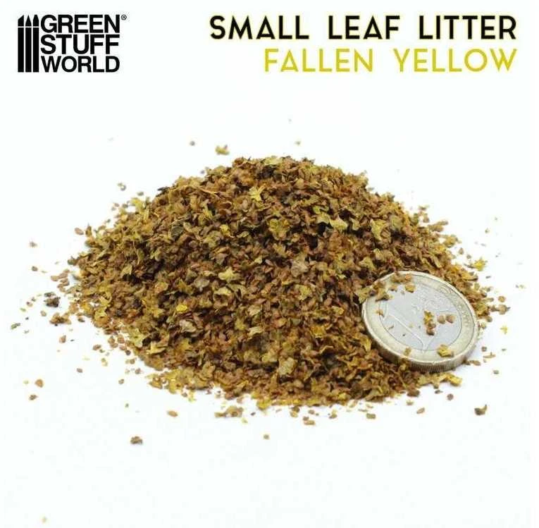 Green Stuff World Žalias Stuff World Žalias Stuff World smulkūs geltoni lapeliai dioramoms 1–2 mm, 10 g