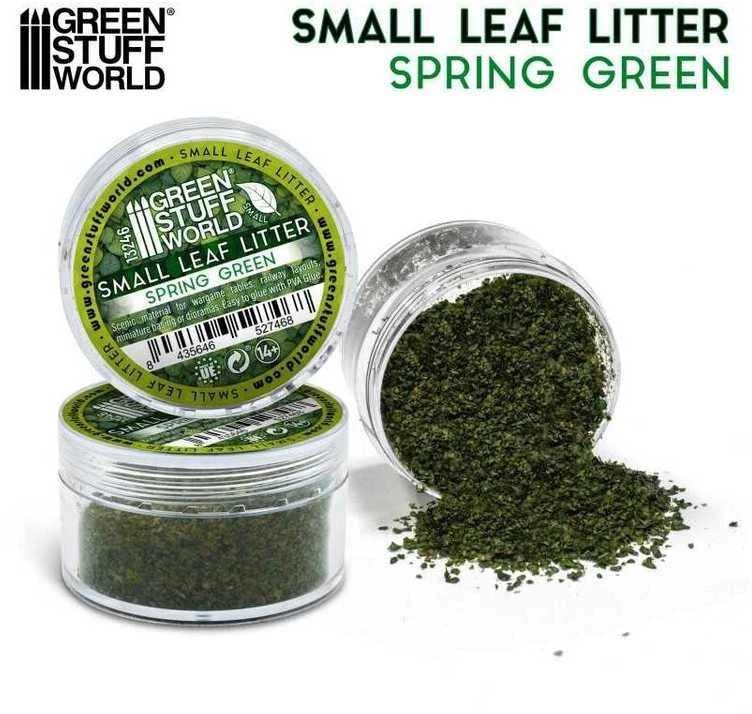 Green Stuff World Žalias Stuff World Žalias Stuff World Smulkūs lapeliai 1–2 mm, Pavasario žalia, 10 g