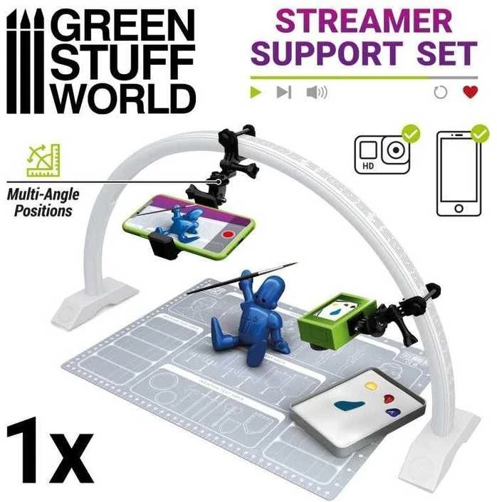 Green Stuff World Žalias Stuff World Žalias Stuff World streamer telefono/kameros laikiklis Arch LED lempai 11216