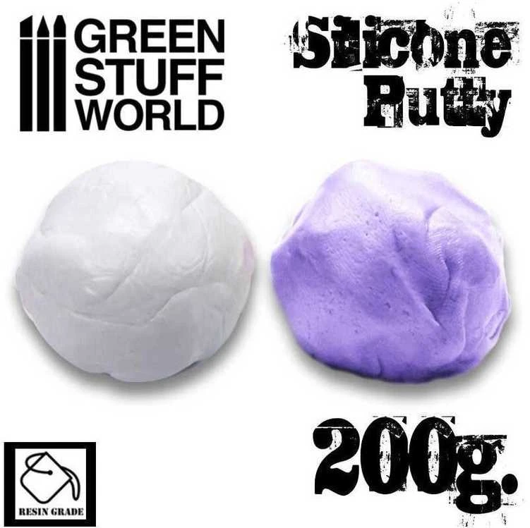 Green Stuff World Žalias Stuff World Žalias Stuff World violetinis silikoninis glaistas formoms 200 g