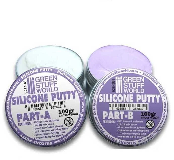 Green Stuff World Žalias Stuff World Žalias Stuff World violetinis silikoninis glaistas formoms 200 g