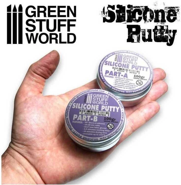 Green Stuff World Žalias Stuff World Žalias Stuff World violetinis silikoninis glaistas formoms 200 g