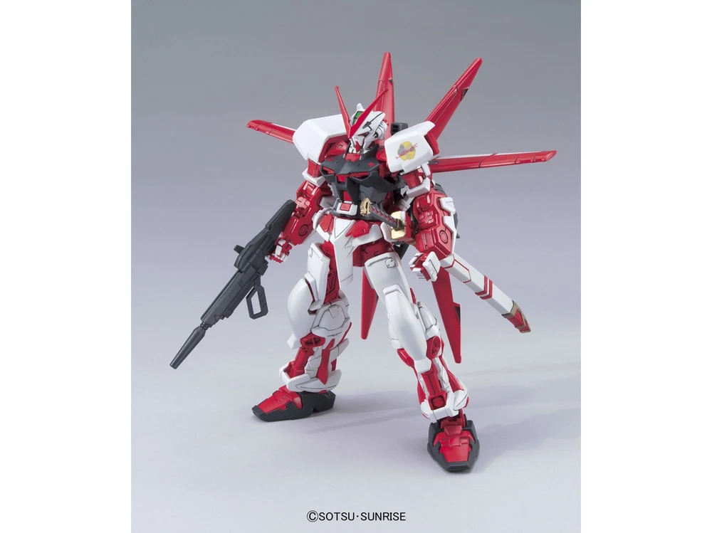 Bandai HG 1/144 GUNDAM ASTRAY Raudonas FRAME (FLIGHT UNIT) collectible figurine