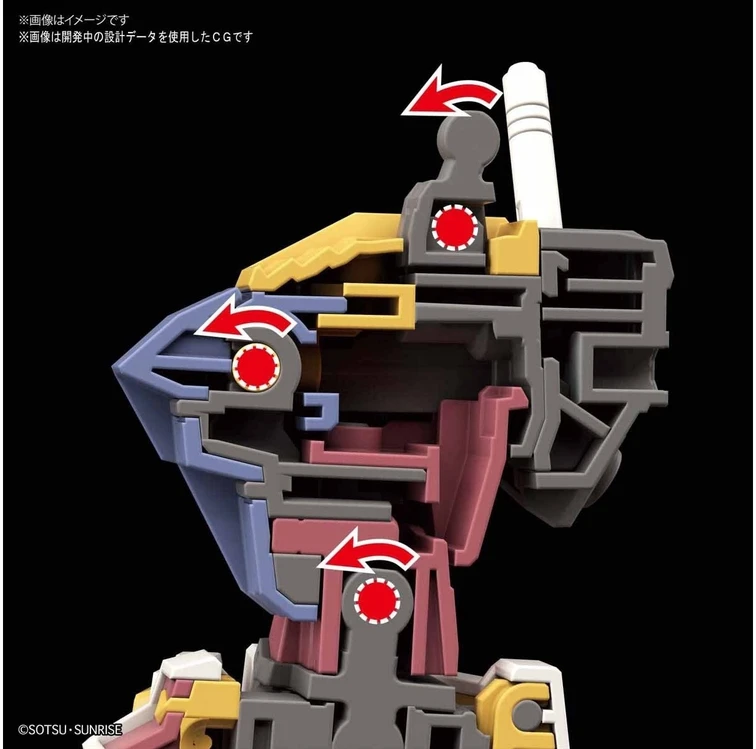 Bandai HG 1/144 RX-78-2 GUNDAM [UŽ GLOBALO SRITIES ALĄ]