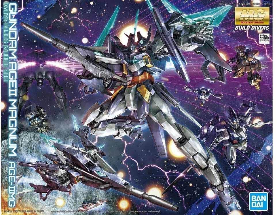 Figure BANDAI Gundam MG 1/100 GUNDAM AGE II MAGNUM