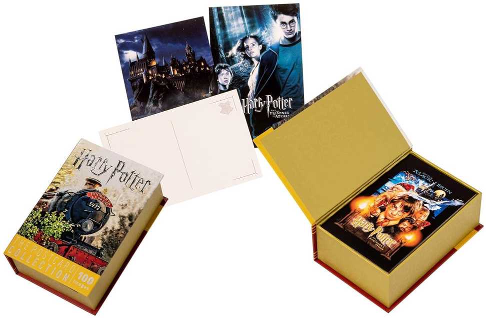 Dėlionė Insight Editions Kolekcinė Atvirukų Rinkinys - Harry Potter 100 Unikalių Atvirukų Tvirta Dėžutė